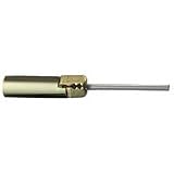 Stanley Hardware Automatic Hinge Pin Door Closer, Bright Brass #755885