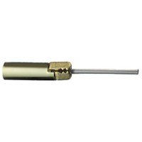 Stanley Hardware Automatic Hinge Pin Door Closer  Bright Brass #865885