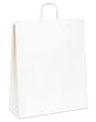 16" x 6" x 19 1/4" White Shopping Bag&yuml; (BGS110W) Category: Paper Shopping Bags