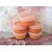 Tupperware Smidgets 1 Oz Bowl Set of 5