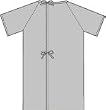 Solid Color Hospital Gowns