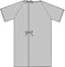 Solid Color Hospital Gowns