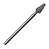 Foredom Silicon Carbide Point, Tree, 120 Grit, 1/4inOD, 3/32in Shank, Green (Pack of 1)