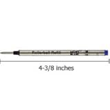 Montblanc(R) Refills, Rollerball, Medium Point, Blue, Pack Of 2
