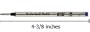 Montblanc(R) Refills, Rollerball, Medium Point, Blue, Pack Of 2