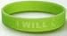 muscular dystrophy - Muscular Dystrophy I Will Green Youth Wristband