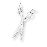 Sterling Silver Scissors Charm