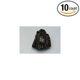 Individual Rock Specimens, Igneous Rocks, Obsidian, Black (Pack of 10)