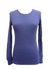11GoQBkdlBL. SL160  Laura Ashley Active Womens Knit Long Sleeve Top  Blue  XXL