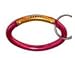 Football Key Chain Ring in Red & Gold