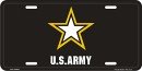 US Army License Plate