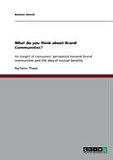 What do you think about Brand Communities?