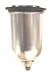 SPRAY GUN CUP 4 oz-DeVILBISS SRI SPOT REPAIR/DETAIL-CUB