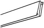 6 Pack of GV0018 60 IN. 30GA GALV S-CLEAT