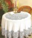 New crochet vinyl lace tablecloth, 70