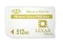 Lexar Media 512 MB Memory Stick Duo Pro (MSDP512-331)