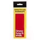Waldo Pancake Bookmark - I know how it ends