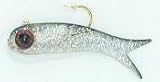 D.O.A. TZBB8-336 TerrorEyz Body -- Silver Glitter/Black Back