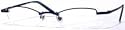 Sight Station "Contour Blue" Eyestylers Clear Lens Non Prescription Glasses