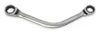 Westward 1LCX9 Ratchet Obstruction Wrench, 13/16 x 15/16