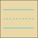 Everett Pad & Paper 1st Grade Ruled Newprint, 18in. x 12in., Ruled 18in. Way, 1/2in. Head