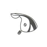 Buy Delta Faucet RP21469WH Waterfall Single Lever Handle Kit with Set Screw, White by DELTA FAUCET