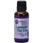 NOW Foods, Lavender & Tea Tree Oil - 1 oz