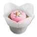 Hoffmaster 611110 Lotus Cup Cupcake Wrapper/Baking Cup, 1-1/4" Diameter x 2-1/4" Height, Small, White (10 Packs of 250)