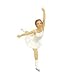 GALLERIE II Gliding Ice Skater Christmas Ornament