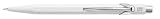 Caran D'ache Metal Collection White .7mm Pencil - CA-844001