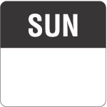 Daydots Dissolvable 1 Inch (E) Sun