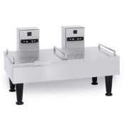 Bunn 2 Position Soft Heat Serving Stand, Stainless Steel 
