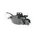 Plastic Transom Mount 200/50 kHz 14/45 Degree Transducer w/ Depth and Temp, and Speed