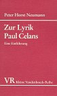Zur Lyrik Paul Celans - Peter H. Neumann