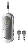 Coby CX-9 Mini Digital AM/FM Pocket Radio with Neck Strap, Black