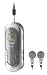 Coby CX-9 Mini Digital AM/FM Pocket Radio with Neck Strap, Black
