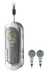 Coby CX-9 Mini Digital AM/FM Pocket Radio with Neck Strap, Black