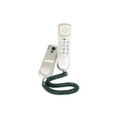 Audioline PETITE Telefon mit optischer Rufanzeige und beleuchtetem Tastaturfeld