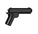 M1911 .45 Handgun - LEGO Compatible Brickarms Weapon