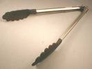 Stainless Steel Tongs with Nylon Head 9.5 inch