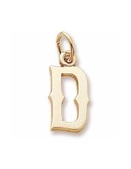 Rembrandt Charms Letter D Charm