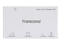 Transcend TS-RDM3W All in 1 USB 2.0 Multi Card Reader (White)