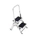 Little Giant 10210B Safety Stepladder with Bar and Tray, 2-Step