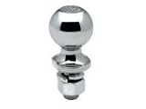 63830 DrawTite Class 5 Chrome Trailer Hitch Receiver Ball, 2 inch x 1-1/4 inch x 2-3/4 inch, 8,000 lbs. GTW Rating