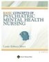 Basic Concepts of Psychiatric Mental Health Nursing