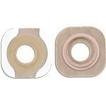 New Image Pre-Cut Flextend Skin Barrier with Floating Flange & Tape - 1 1/8" Stoma - Color Match: Green - Box