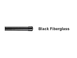Star Line Baton Co. Fiberglass Tall Flag Poles - Black