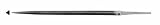GROBET AMERICAN PATTERN TAPER SAW FILES EXTRA SLIM 4 INCH BOX OF 12