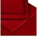 PAIR OF PILLOW CASES SET 65CMX65CM-RED