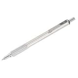 Zebra F-701 Stainless Steel Ballpoint Retractable Pen, Black Ink, Fine Point, PK - ZEB29411